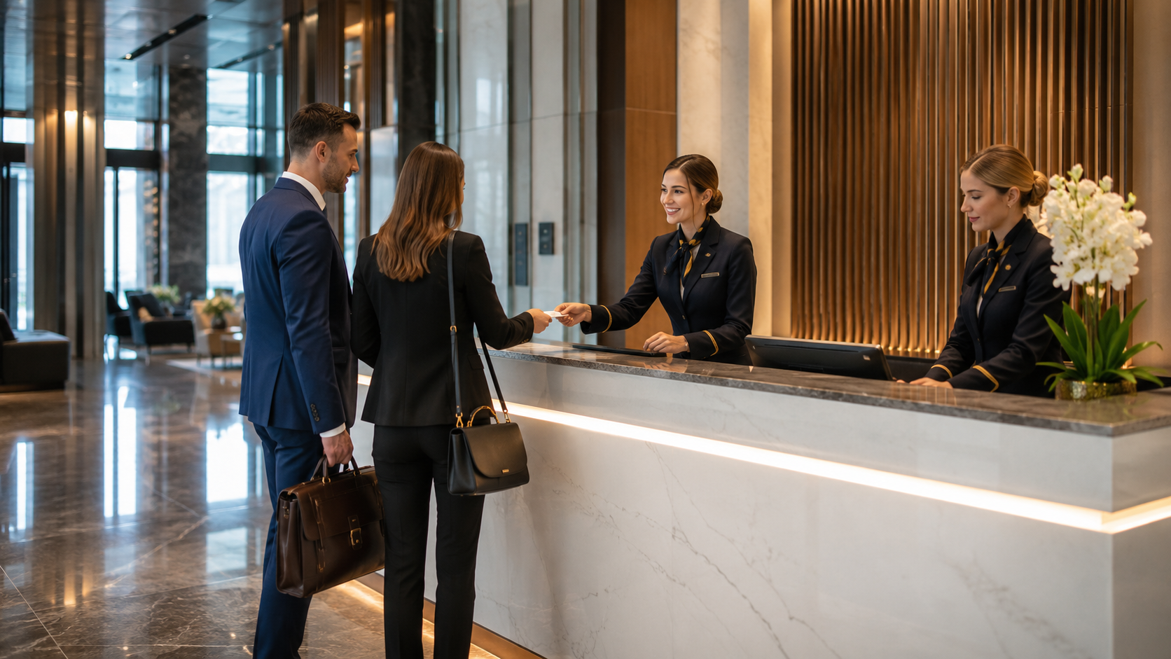 Reception and concierge
